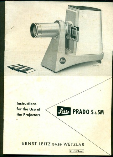 Leitz projector prado sm - projector,