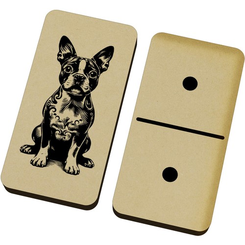 Stylised boston terrier - 'stylised, terrier'