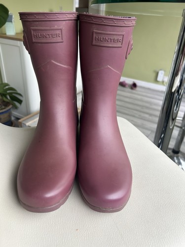 Hunter wellies pink ladies - hunter,