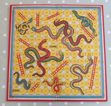 VINTAGE SNAKES AND LADDERS