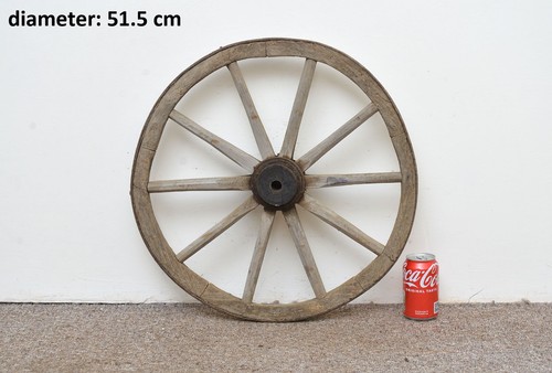 Vintage old wooden market - , cart