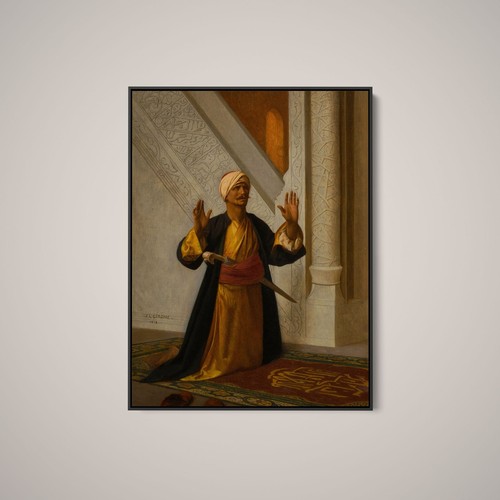 Jean leon gerome prayer - gerome,