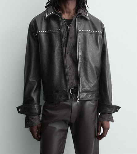 Zara mens studded 100 - zara,