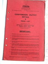 Zenith Carburettors Conversion