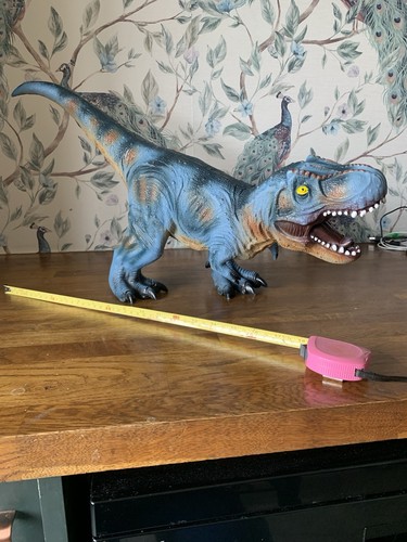 Rex dinosaur rubber toy - t.rex,