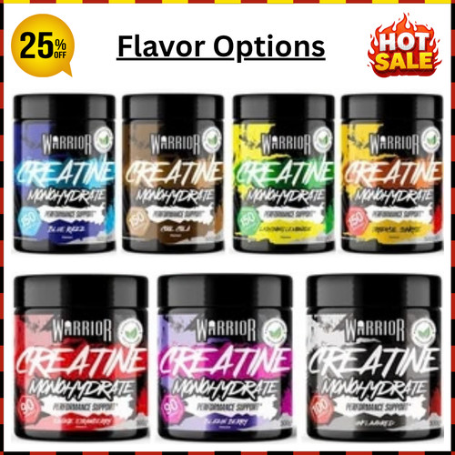 Warrior flavoured creatine - warrior,