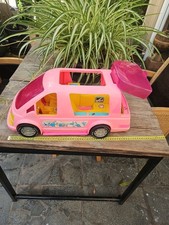 Vintage American Barbie Pink Camper.