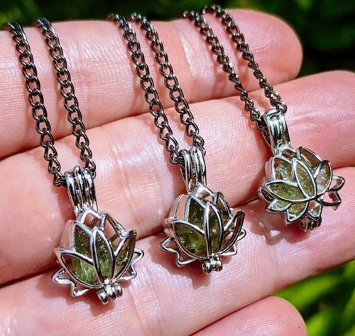 Moldavite pendant - moldavite,