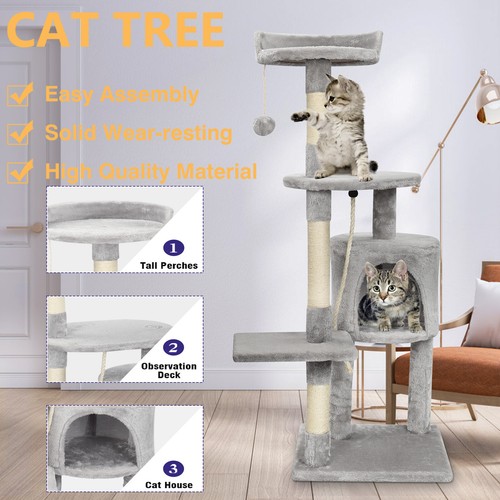 Large cat tree activity centre - large,