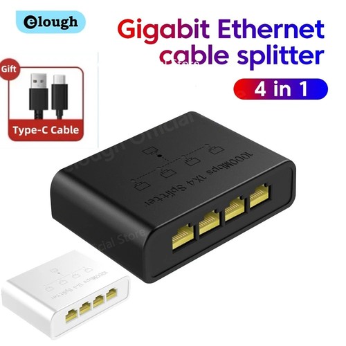 Rj45 gigabit ethernet - gigabit, splitter