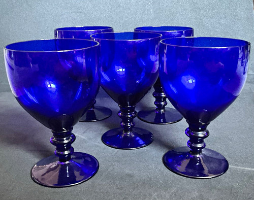 Vintage antique bristol blue - /,