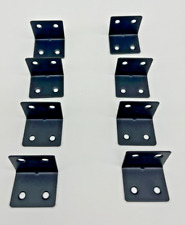 Rally Mudflap Bracket x8 Black Race Rallying Steel Brackets Autocross