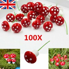 5-100x 2cm Mini Toadstool