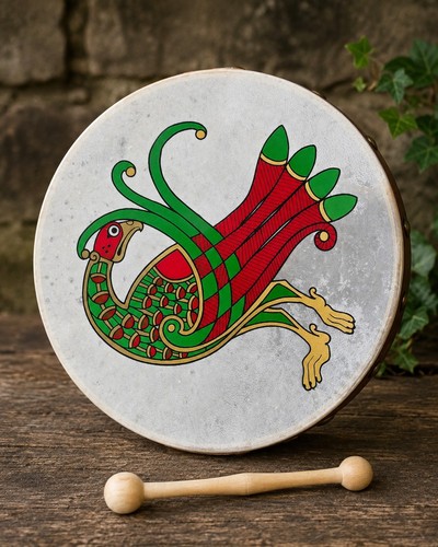 Vintage irish bodhran 12in - bodhran,