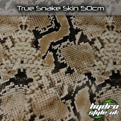 Rolled true snake - true, skin
