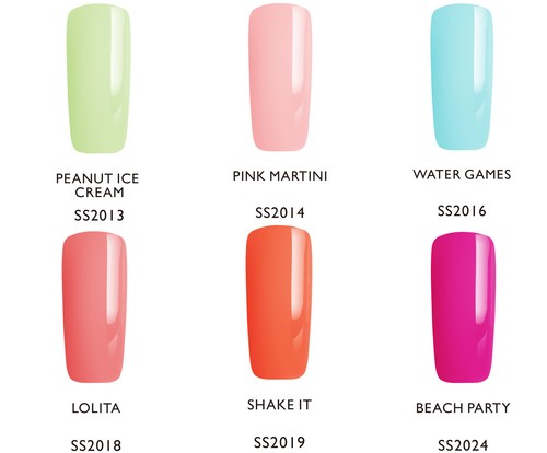 Bluesky gel nail - bluesky, summer