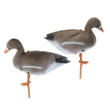 2x Vivid Foam Goose Decoy 3D