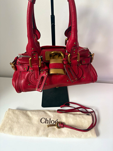 Chloé paddington red - paddington,