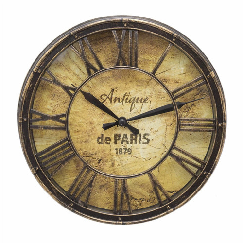 Vintage wall clock - wall,