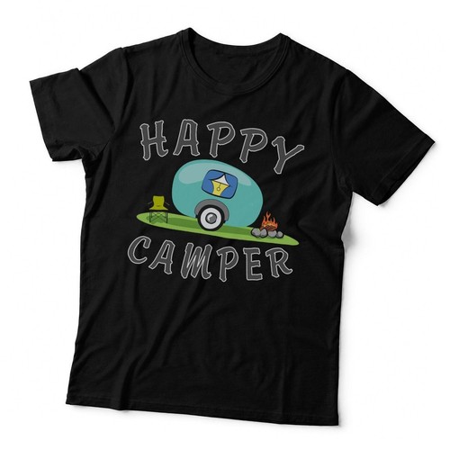 Camping happy - -,