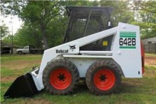 Bobcat 642b skid - skid, steer