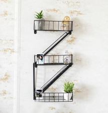 Black Steel Fire Escape Wall
