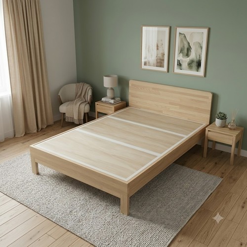 Premium wood bed base - premium, support