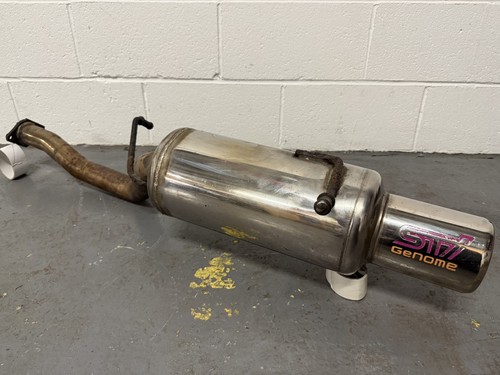 Sti genome exhaust muffler - sti,