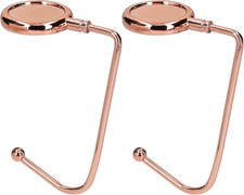 Purse Hooks for Table - Set of 2 Metal Handbag Hook Holder Hand Bag Hanger for T