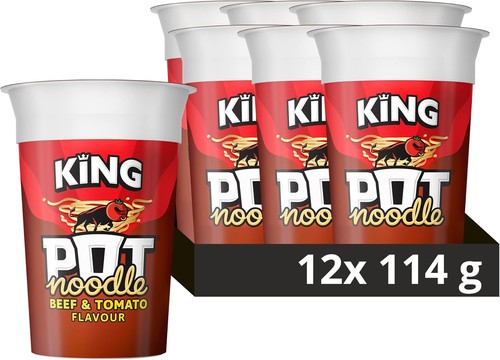Pot noodle beef - &, tomato