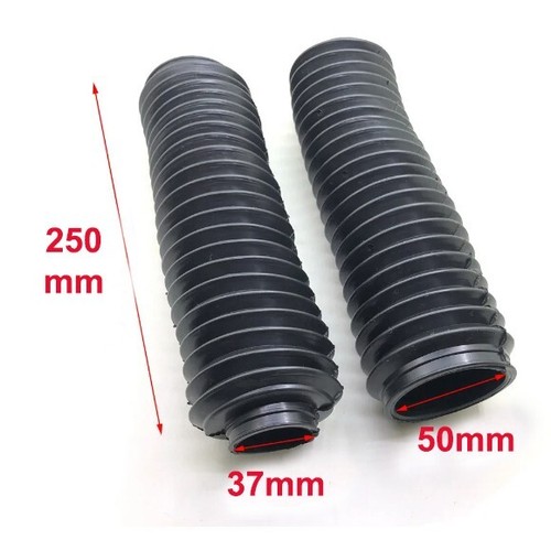 Pair motorcycle fork gaiters - motorcycle,