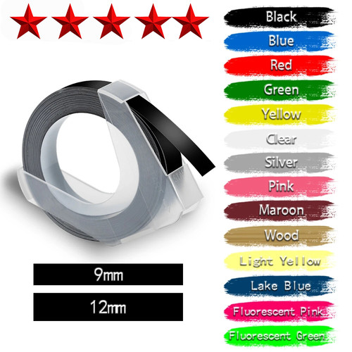 Dymo 9mm embossing tape - 3d,