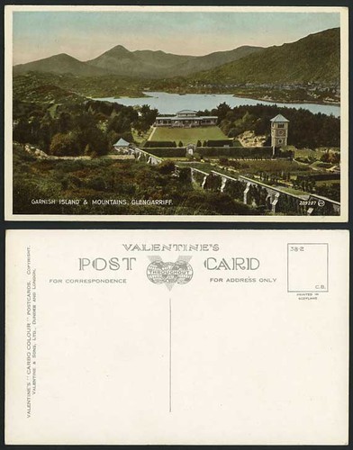 Glengarriff old irish postcard - glengarriff,