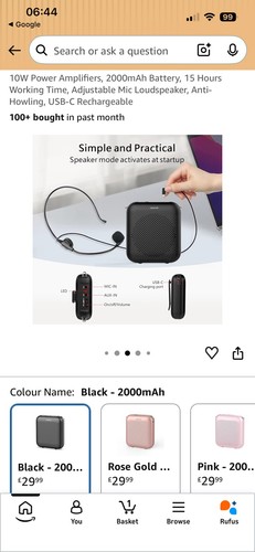 Norwii s358 voice amplifier - s358,