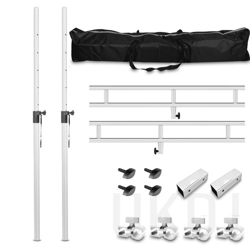 Booth white overhead kit - dj,