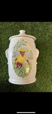 Vintage 1950s Sylvac tea caddy
