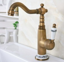 Antique Brass Swivel Spout