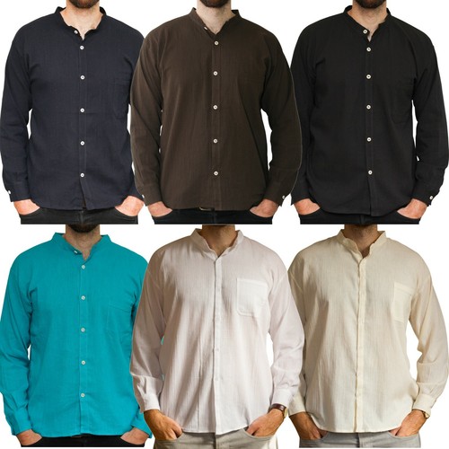 Casual summer mens long sleeve - mens,