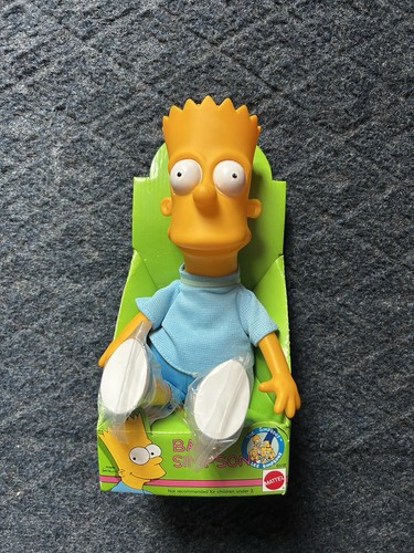 Mattel bart simpson doll - bart, 1990