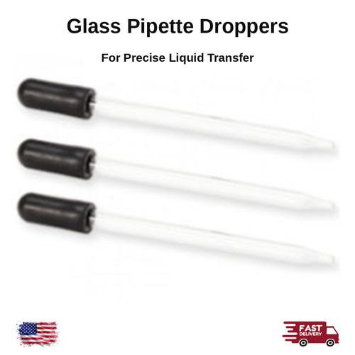 Glass droppers 107 mm - 107,