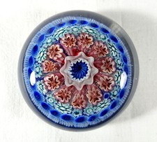 Antique Victorian Glass Millefiori Paperweight 19thC Poss. John Walsh