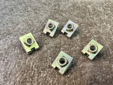 MG SPEED NUT CLIPS METAL WIRE SCREWS DASHBOARD DOOR PANEL SECURING