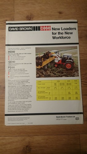 David brown new loaders for - brown,