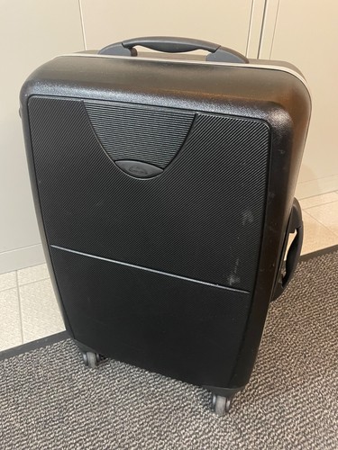 Black samsonite hard - black, shell