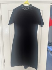 Karen Millen Black Midi Knitted Dress