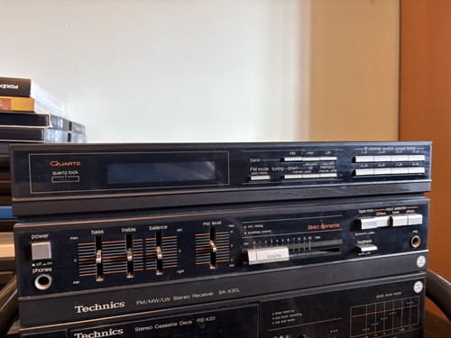 Technics amplifier x30l - technics, sa-x30l