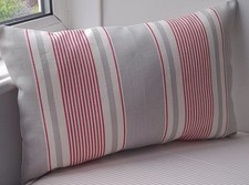 *CLEARANCE* Vanessa Arbuthnott FRENCH TICKING  Clay/Damson 12" x 20"  cover NEW
