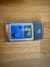 Linksys Wireless-G Wi-Fi PCMCIA Card Notebook Adapter WPC54G