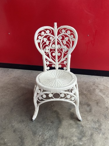 Vintage wicker peacock - wicker,
