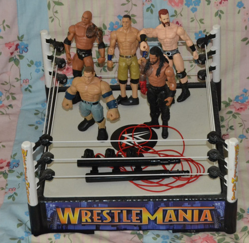 Wwe wrestlemania 2010 mattel - wrestlemania,